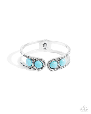 Desert Myth - Blue Hinged Bracelet