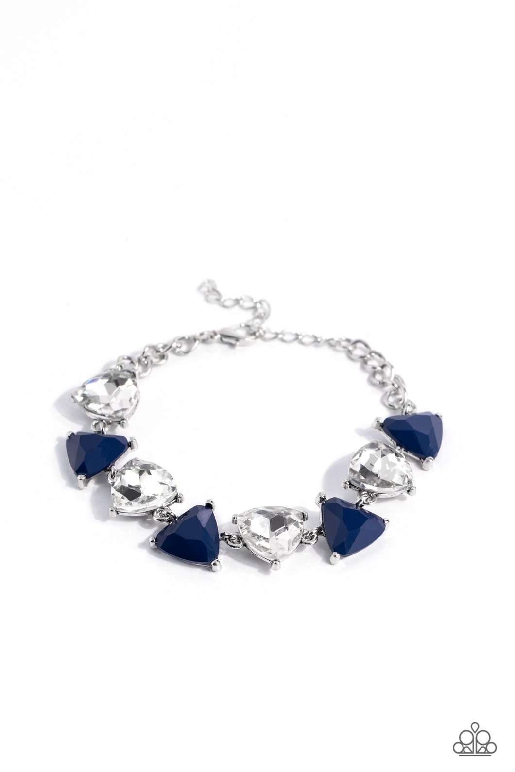 Pumped up Prisms - Blue Bracelet