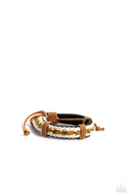 Load image into Gallery viewer, Mountain PASSPORT - Green Sliding Knot Bracelet