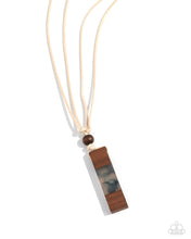 Load image into Gallery viewer, Timber Totem - Blue Necklace