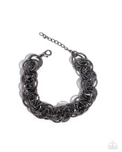 Load image into Gallery viewer, Audible Shimmer - Black Gunmetal Bracelet