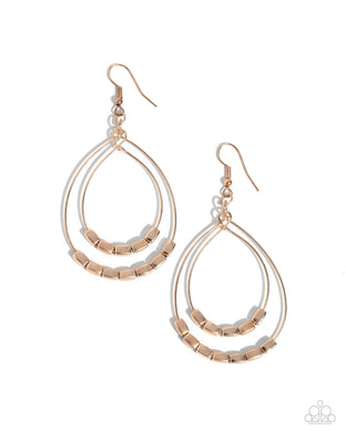 Industrial Artisan - Rose Gold Earrings