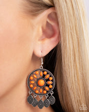 Load image into Gallery viewer, Sagebrush Symphony - Orange Earrings