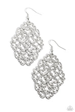 Load image into Gallery viewer, Contemporary Courtyards - Silver Earrings