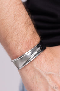 Real Slick - Silver Cuff Bracelet