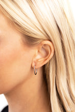 Load image into Gallery viewer, Admirable Arches - Silver Hoop Earrings