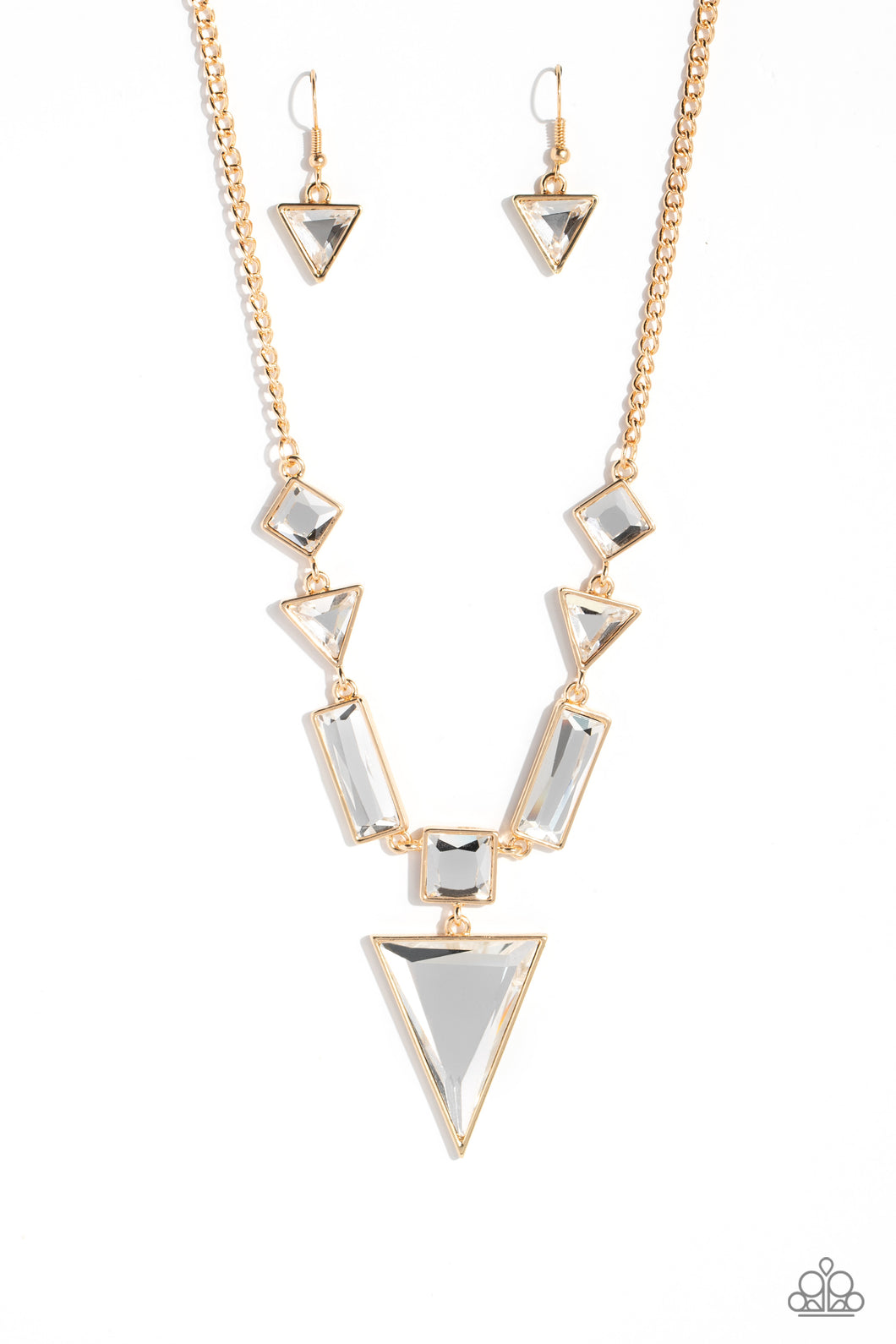 Fetchingly Fierce - Gold Necklace