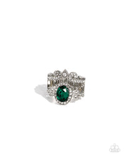 Load image into Gallery viewer, Parisian Pinnacle - Green Ring