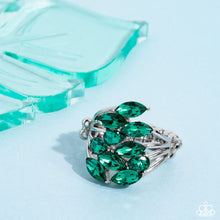 Load image into Gallery viewer, Wave of Whimsy - Green Dainty Ring