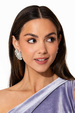 Load image into Gallery viewer, Fancy Fireworks - White Post Earrings