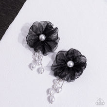 Load image into Gallery viewer, Dripping In Decadence - Black Post Earrings