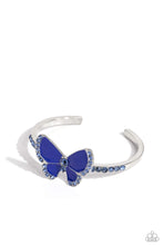 Load image into Gallery viewer, Particularly Painted - Blue Cuff Bracelet