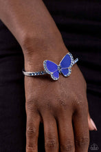 Load image into Gallery viewer, Particularly Painted - Blue Cuff Bracelet