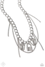 Load image into Gallery viewer, Against the LOCK - Silver Necklace