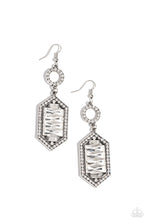 Load image into Gallery viewer, Combustible Craving - White Earrings