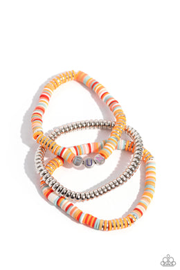 Just for Fun - Orange Bracelets