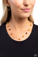 Load image into Gallery viewer, Narrow Novelty - Brown Necklace