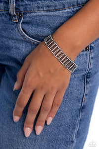 Elusive Elegance - Black Gunmetal Bracelet