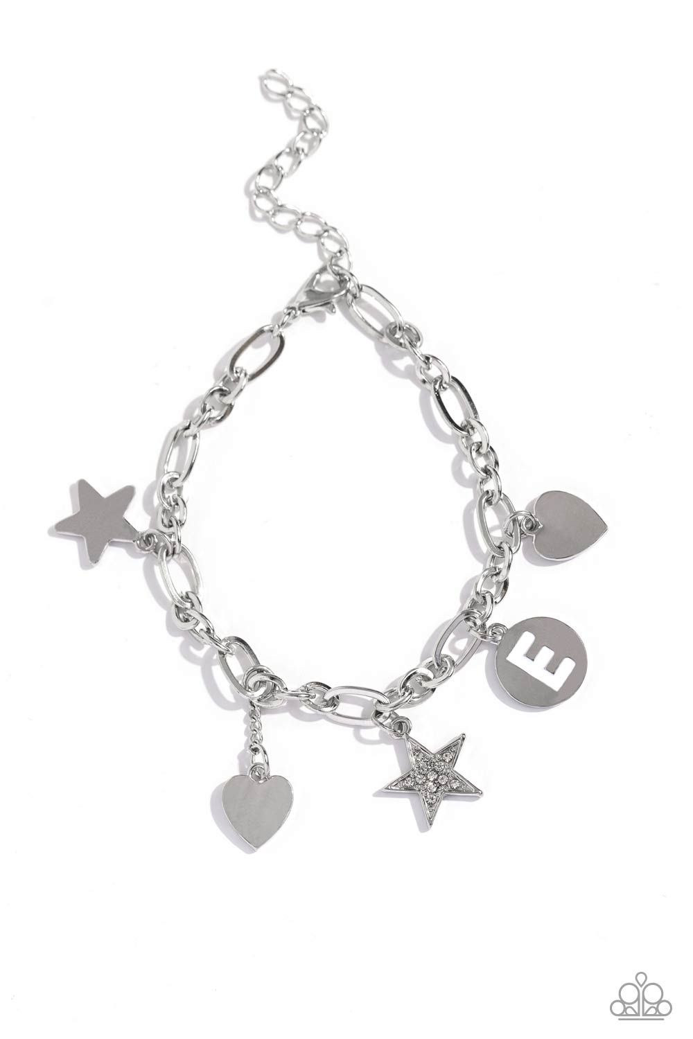 Legacy Letters - E - White Bracelet