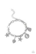 Load image into Gallery viewer, Legacy Letters - L - White Bracelet