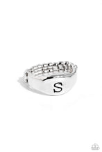 Load image into Gallery viewer, Monogram Memento - S - Silver Ring