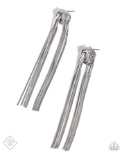 Load image into Gallery viewer, All STRANDS On Deck - Silver Post Earrings