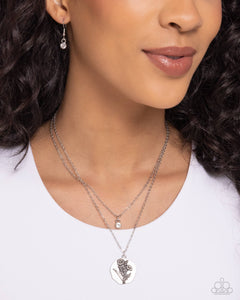 Birthstone Beauty - 04 - April - White Necklace