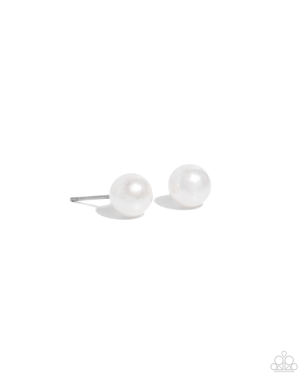 Breathtaking Birthstone - 06 - June - White Post Earrings