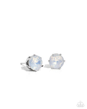 Load image into Gallery viewer, Breathtaking Birthstone - 10 - October - White Post Earrings