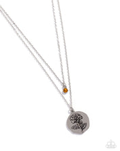 Load image into Gallery viewer, Birthstone Beauty - 11 - November - Orange Necklace