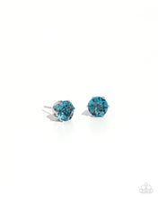 Load image into Gallery viewer, Breathtaking Birthstone - 12 - December - Blue Post Earrings