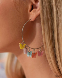 Bemusing Butterflies - Multi Hoop Earrings