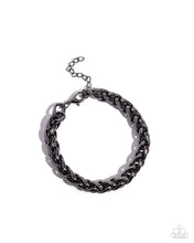 Load image into Gallery viewer, Effortlessly Edgy - Black Gunmetal Bracelet