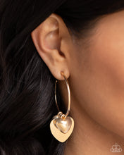 Load image into Gallery viewer, Casually Crushing - Gold Hoop Earrings