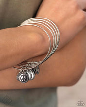 Load image into Gallery viewer, My Interest is Piqued - Silver Bangle Bracelets