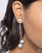 Load image into Gallery viewer, Give Us A PEARL! - Blue Earrings