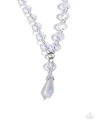 Celestial Class - White Necklace