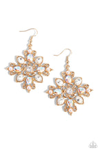 Load image into Gallery viewer, Fancy-Free Florals - Gold Earrings