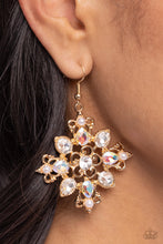 Load image into Gallery viewer, Fancy-Free Florals - Gold Earrings