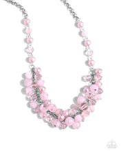 Load image into Gallery viewer, Pearl Pandora - Pink Necklace