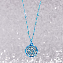 Load image into Gallery viewer, Bejeweled Basic - Blue Necklace