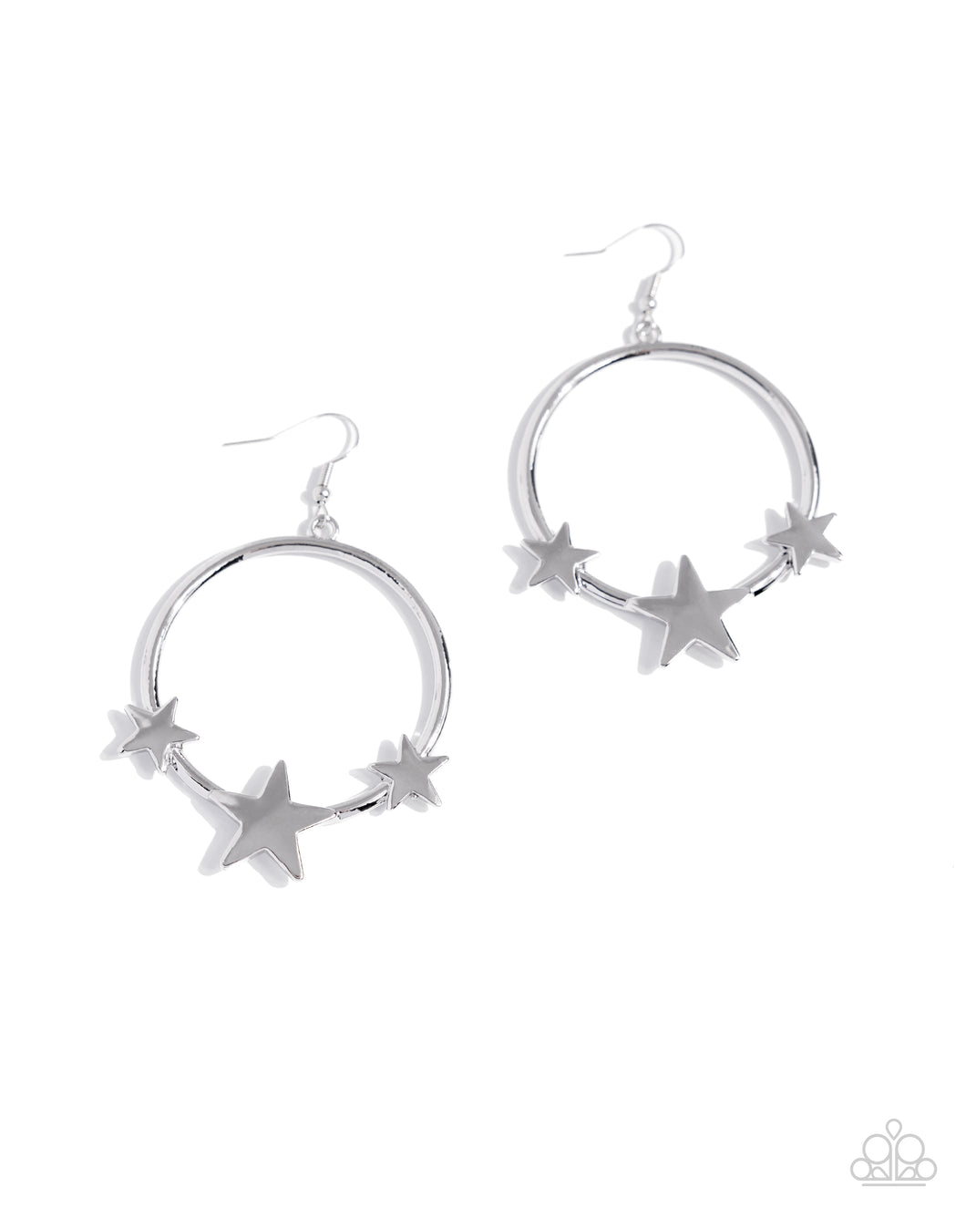 Let SPARKLE Ring! - Silver Earrings