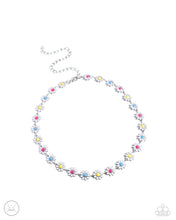 Load image into Gallery viewer, Floral Falsetto - White Choker Necklace