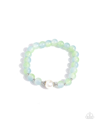 Mermaid Mirror - Green Bracelet