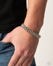 Load image into Gallery viewer, Interlocked Independence - Silver Bracelet