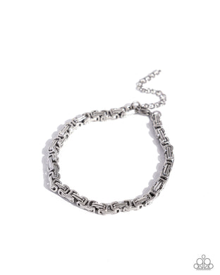 Interlocked Industry - Silver Bracelet