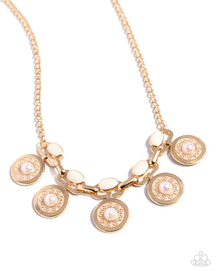 Alluring Ambience - Gold Necklace