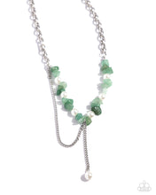 Load image into Gallery viewer, Nostalgically Noble - Green Necklace