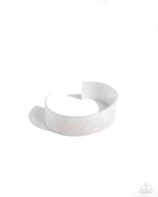 Load image into Gallery viewer, Pastel Pairing - White Cuff Bracelet