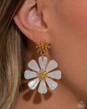 Load image into Gallery viewer, Poetically Pastel - White Post Earrings